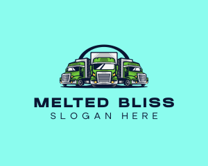 Fleet Truck Logistics  logo design