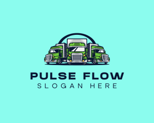 Fleet Truck Logistics  logo design