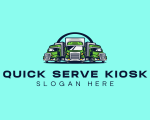 Fleet Truck Logistics  logo design