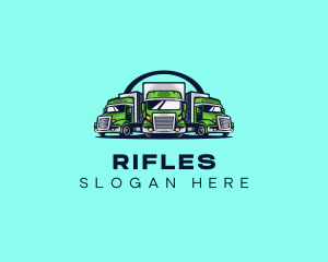 Fleet Truck Logistics  logo design