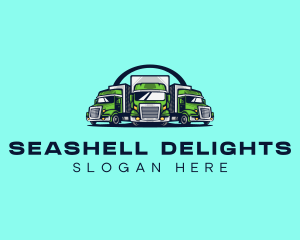 Fleet Truck Logistics  logo design