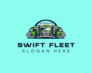 Fleet - Fleet Truck Logistics logo design