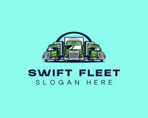 Fleet Truck Logistics  logo design