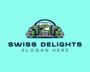 Fleet Truck Logistics  logo design