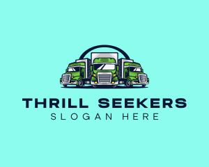 Fleet Truck Logistics  logo design