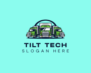 Fleet Truck Logistics  logo design