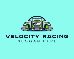 Fleet Truck Logistics  logo design