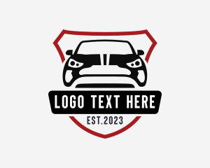 Emblem - Car Racing Vehicle logo design