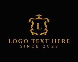 Gold - Royal Ornament Crest logo design