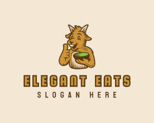 Goat Food Bowl logo design