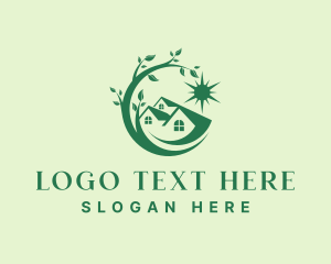 Residential - Nature Home Community logo design