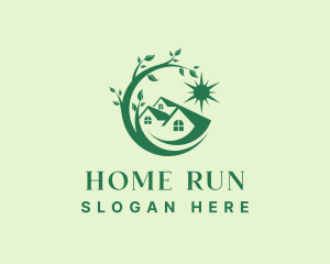 Nature Home Community logo design