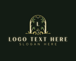 Map - Vietnam Bamboo Plant logo design