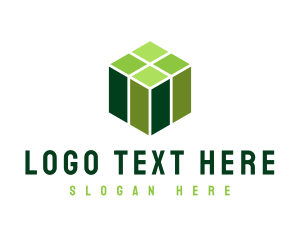 E Commerce - Generic Hexagon 3d logo design