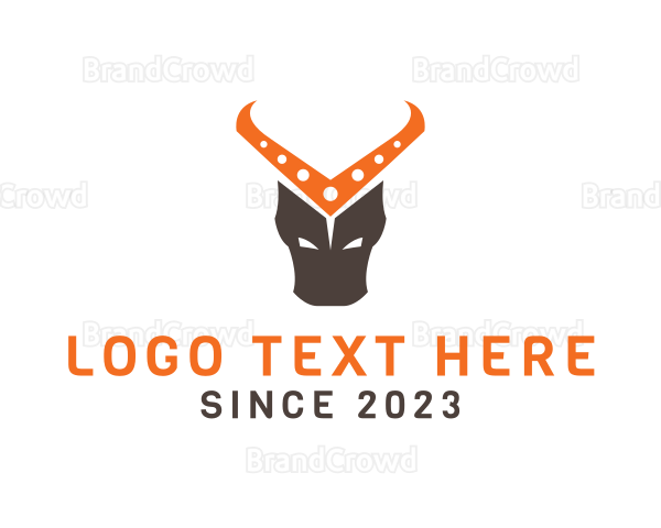 V Horns Bull Logo