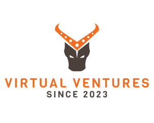 V Horns Bull logo design