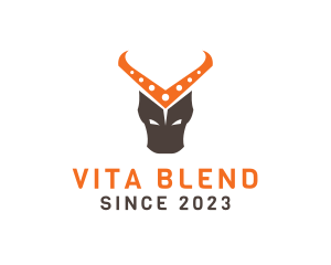 V Horns Bull logo design