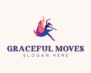 Theatre Dance Performer logo design