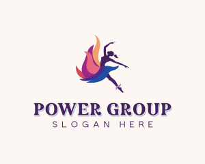 Dancing - Theatre Dance Performer logo design