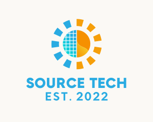 Source - Solar Sun Sustainable Power logo design