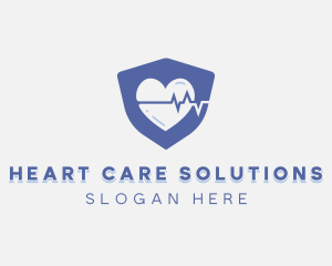 Cardiologist - Heartbeat Medical Electrocardiography logo design