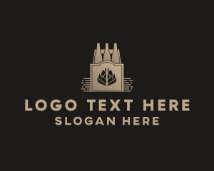 Beer - Malt Beer Bottles logo design