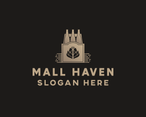 Malt Beer Bottles logo design