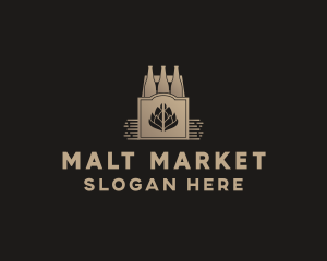 Malt - Malt Beer Bottles logo design