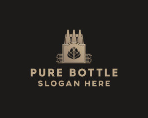Bottle - Malt Beer Bottles logo design