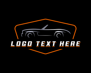 Retro Car - Car Dealership Mechanic logo design
