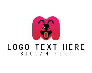 Happy Pet Dog Logo