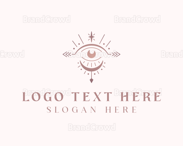 Spiritual Boho Eye Logo