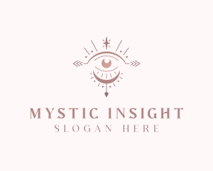 Spiritual Boho Eye logo design