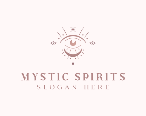 Spiritual Boho Eye logo design