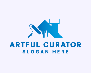 House Painting Art logo design