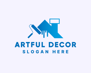 House Painting Art logo design