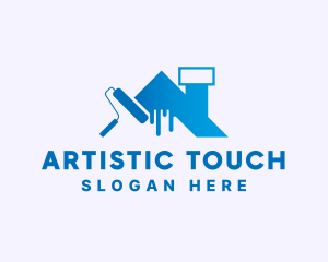 House Painting Art logo design