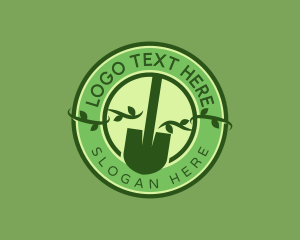 Garden - Botanical Garden Shovel logo design