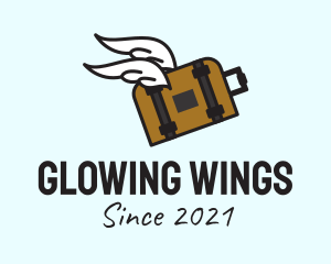 Wing Luggage Bag  logo design