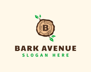 Bark - Wood Tree Log logo design