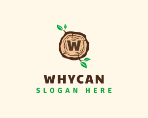 Trunk - Wood Tree Log logo design