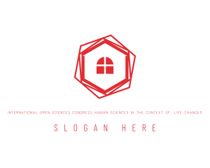 Hexagon House Realtor Logo