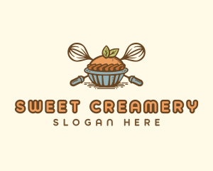 Sweet Baking Pie  logo design