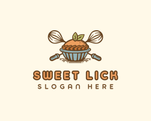 Sweet Baking Pie  logo design