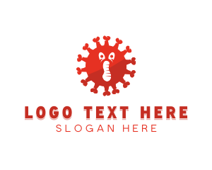 Healthcare - Medical Virus Treatment logo design