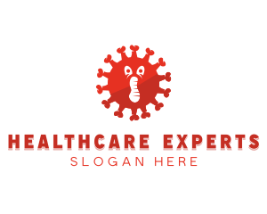  Medical Virus Treatment logo design