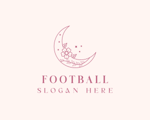 Organic - Floral Moon Boutique logo design