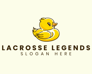 Cute Duck Chick logo design