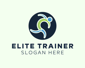 Fitness Sprint Runner logo design