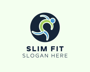 Fitness Sprint Runner logo design